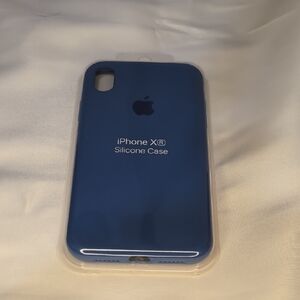 Apple iPhone XR Silicone Cover - Deep Blue